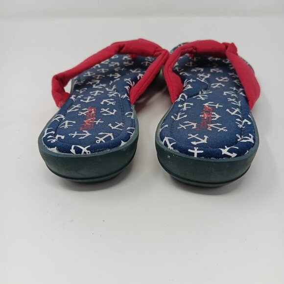 Tidewater Sandals Women's Freeport Anchors SIZE W8  Condition: USED - Picture 4 of 7